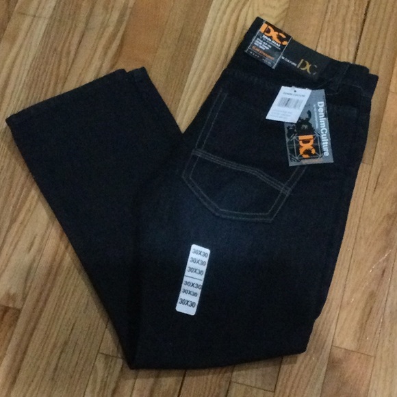 Denim Culture Other - NWT Denim Culture Vintage Style Relaxed Blue Jeans with Classic Indigo Wash